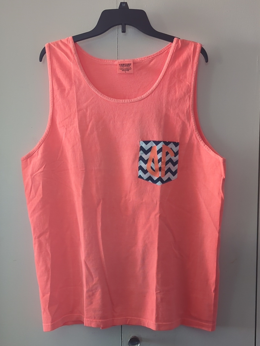 Neon Delta Gamma Sorority Tank
